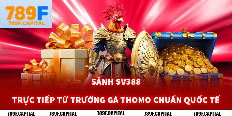 Sảnh SV388 không thể bỏ lỡ khi cá cược đá gà thomo